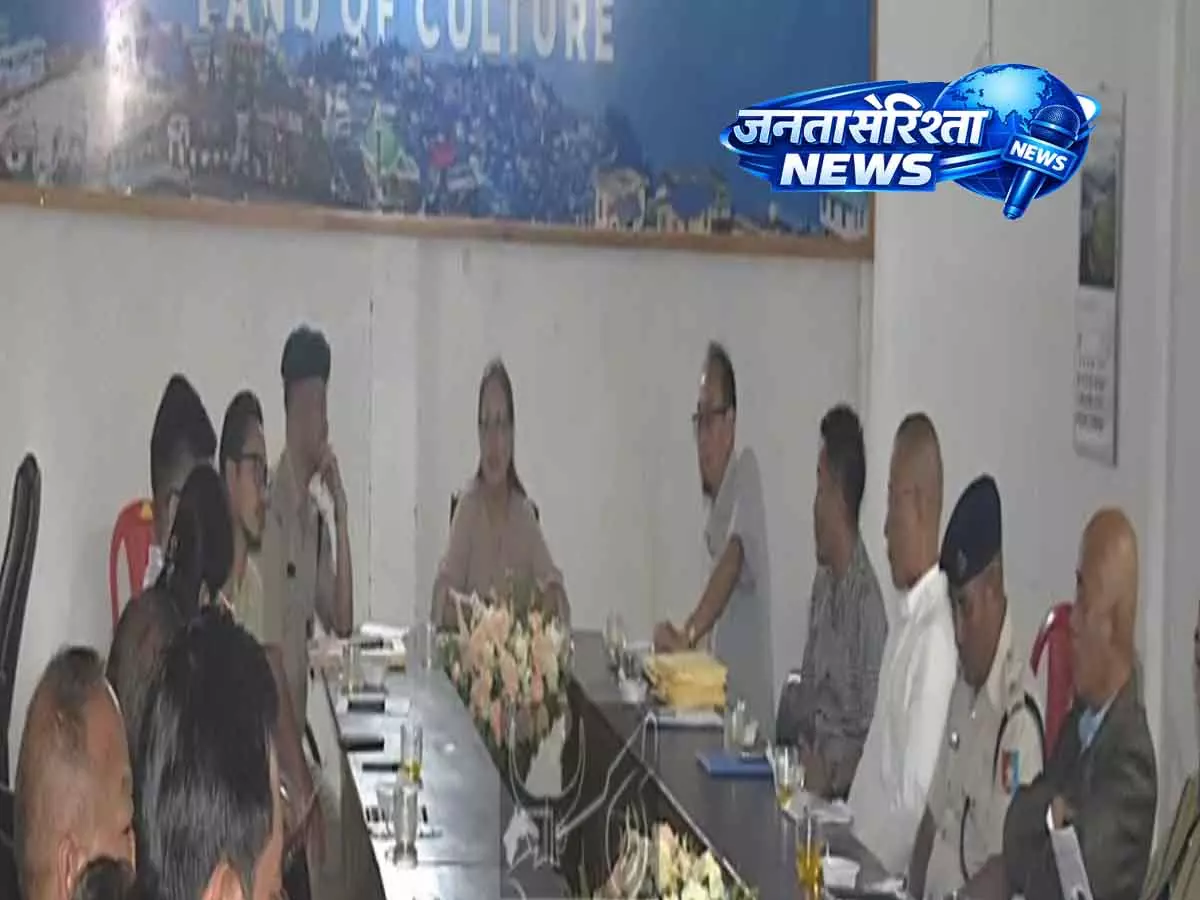 Tuensang DPDB मीटिंग में प्रोजेक्ट्स का रिव्यू किया गया, साइबर सेफ्टी पर चर्चा हुई Tuensang DPDB मीटिंग में प्रोजेक्ट्स का रिव्यू किया गया, साइबर सेफ्टी पर चर्चा हुई