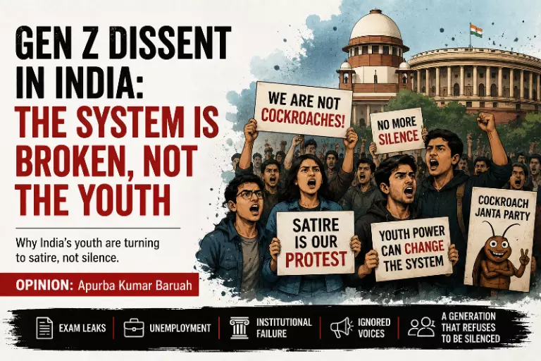 कॉकरोच जनता पार्टी और राजनीतिक व्यवस्था: भारतीय राजनीति में बढ़ता अलगाव