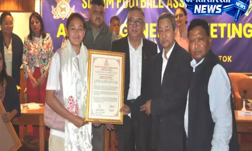 Sikkim फुटबॉल एसोसिएशन ने 41वीं सालाना आम बैठक की Sikkim फुटबॉल एसोसिएशन ने 41वीं सालाना आम बैठक की