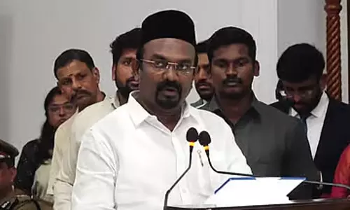 Tamil Nadu : बिजली आपूर्ति पर मंत्री ए.एम. शाहजहां का बयान, विकास परियोजनाओं की समीक्षा Tamil Nadu : बिजली आपूर्ति पर मंत्री ए.एम. शाहजहां का बयान, विकास परियोजनाओं की समीक्षा