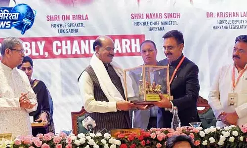 Chandigarh हरिवंश ने लोकतंत्र में संवाद पर दिया जोर Chandigarh हरिवंश ने लोकतंत्र में संवाद पर दिया जोर