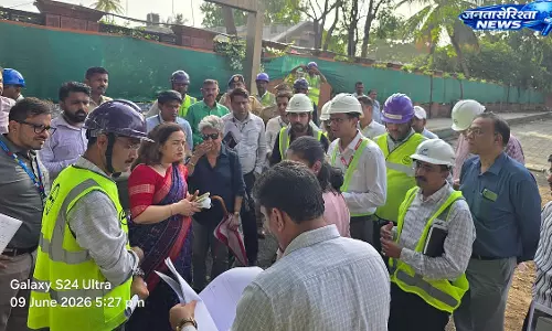 Orange गेट-मरीन ड्राइव ट्विन टनल प्रोजेक्ट को लेकर हाई पावर कमेटी ने साइट का निरीक्षण किया