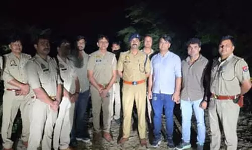 मथुरा में पुलिस मुठभेड़: 20 हजार का इनामी बदमाश हम्बीर गिरफ्तार, बड़ी मात्रा में कारतूस बरामद