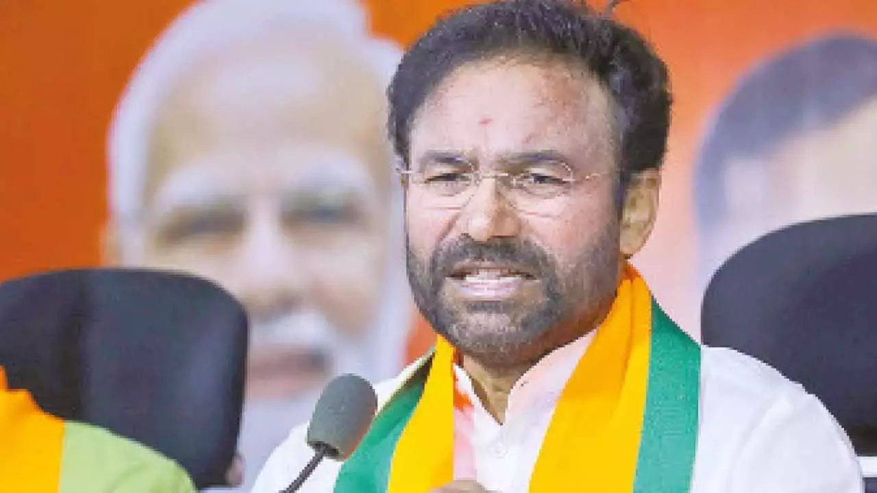 Telangana: किशन ने अफवाह फैलाने के लिए रेवंत पर तीखा हमला किया Telangana: किशन ने अफवाह फैलाने के लिए रेवंत पर तीखा हमला किया