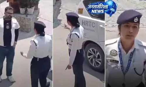 Shimla में पर्यटक-ट्रैफिक पुलिस विवाद Shimla में पर्यटक-ट्रैफिक पुलिस विवाद