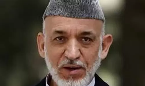 अफगानिस्तान पर पाकिस्तानी हवाई हमले की पूर्व अफगान राष्ट्रपति करजई ने की निंदा