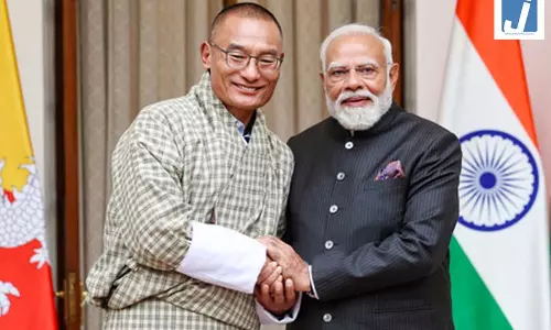 भूटान के पीएम तोबगे प्रधानमंत्री मोदी को मानते हैं अपना बड़ा भाई और मार्गदर्शक, बताई वजह भूटान के पीएम तोबगे प्रधानमंत्री मोदी को मानते हैं अपना बड़ा भाई और मार्गदर्शक, बताई वजह