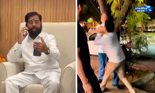 Thane: बुजुर्ग पर कैब ड्राइवर का हमला, उपमुख्यमंत्री ने तुरंत कार्रवाई के निर्देश दिए Thane: बुजुर्ग पर कैब ड्राइवर का हमला, उपमुख्यमंत्री ने तुरंत कार्रवाई के निर्देश दिए