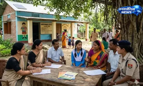 Tripura : बाल विवाह के खिलाफ बड़ी सफलता, 2025-26 में 9,982 मामलों को रोका गया Tripura : बाल विवाह के खिलाफ बड़ी सफलता, 2025-26 में 9,982 मामलों को रोका गया