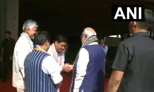 भारत मंडपम में NDA की बड़ी बैठक भारत मंडपम में NDA की बड़ी बैठक