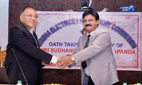 सुधांशु शेखर बरपंडा ने OERC सदस्य के रूप में ली शपथ, ऊर्जा क्षेत्र में सुधार की उम्मीद