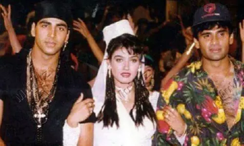 Raveena ने अक्षय कुमार और सुनील शेट्टी के साथ मोहरा के दिनों को याद किया