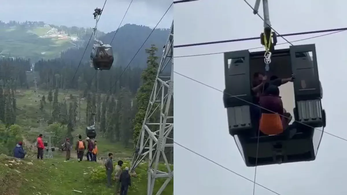 Srinagar: गुलमर्ग गोंडोला तकनीकी खराबी की जांच को लेकर समिति का गठन Srinagar: गुलमर्ग गोंडोला तकनीकी खराबी की जांच को लेकर समिति का गठन