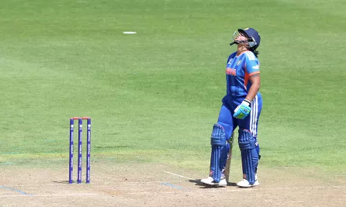 Women’s T20 WC: ऋचा की फिफ्टी बेकार, भारत वार्म-अप मैच इंग्लैंड से पांच रन से हारा Women’s T20 WC: ऋचा की फिफ्टी बेकार, भारत वार्म-अप मैच इंग्लैंड से पांच रन से हारा