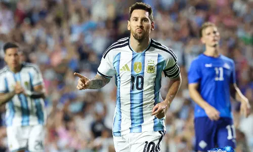 FIFA WC वार्म-अप मैच में आइसलैंड पर अर्जेंटीना की 3-0 की जीत के बाद लियोनेल मेसी ने फिटनेस पर बात की