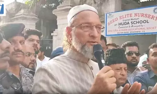 एसआईआर प्रक्रिया के दौरान वोटर लिस्ट में नाम बना रहे इसका रखें ध्यान : असदुद्दीन ओवैसी एसआईआर प्रक्रिया के दौरान वोटर लिस्ट में नाम बना रहे इसका रखें ध्यान : असदुद्दीन ओवैसी