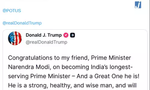 पीएम मोदी ने राष्ट्रपति ट्रंप के बधाई संदेश का दिया जवाब पीएम मोदी ने राष्ट्रपति ट्रंप के बधाई संदेश का दिया जवाब