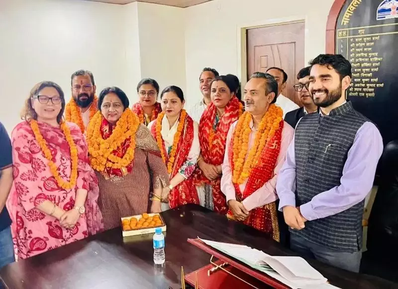 Himachal: सुमन वर्मा कांगड़ा नगर परिषद की अध्यक्ष चुनी गईं Himachal: सुमन वर्मा कांगड़ा नगर परिषद की अध्यक्ष चुनी गईं