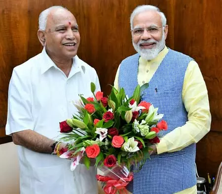 पीएम मोदी बने सबसे अधिक कार्यकाल वाले निर्वाचित प्रधानमंत्री, बी.एस. येदियुरप्पा ने बताया ऐतिहासिक माइलस्टोन पीएम मोदी बने सबसे अधिक कार्यकाल वाले निर्वाचित प्रधानमंत्री, बी.एस. येदियुरप्पा ने बताया ऐतिहासिक माइलस्टोन