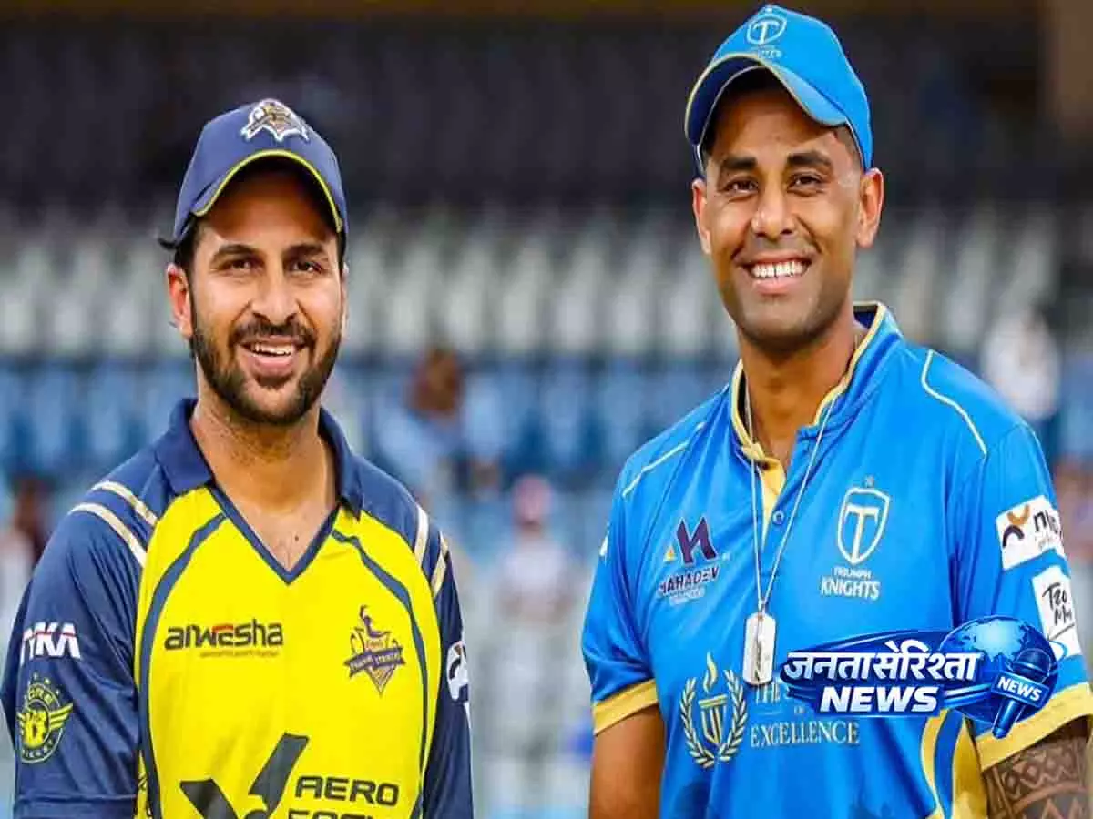 T20 मुंबई: ईगल थाने स्ट्राइकर्स ने ट्रायम्फ्स नाइट्स को हराया T20 मुंबई: ईगल थाने स्ट्राइकर्स ने ट्रायम्फ्स नाइट्स को हराया