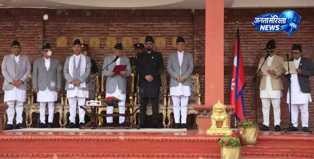 Nepal के प्रधानमंत्री बालेन ने दो नए मंत्रियों को शामिल किया Nepal के प्रधानमंत्री बालेन ने दो नए मंत्रियों को शामिल किया