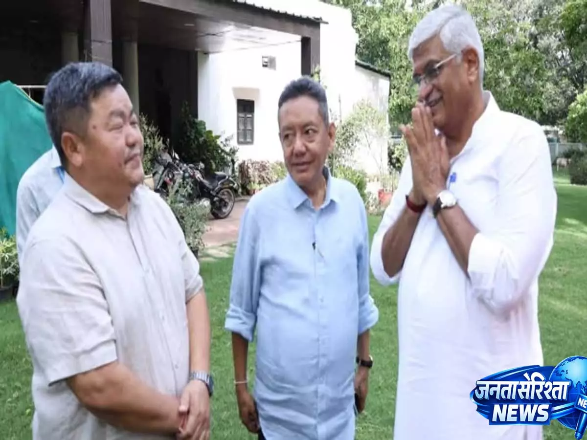 पर्यटन विकास पर फोकस, अरुणाचल मंत्री ने केंद्र के सामने रखी इंफ्रास्ट्रक्चर की मांग पर्यटन विकास पर फोकस, अरुणाचल मंत्री ने केंद्र के सामने रखी इंफ्रास्ट्रक्चर की मांग