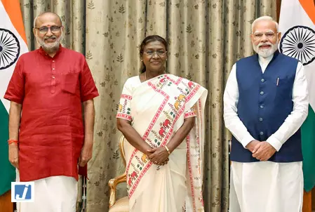 पीएम मोदी ने शुभकामनाओं के लिए राष्ट्रपति मुर्मु और उपराष्ट्रपति सीपी राधाकृष्णन का जताया आभार पीएम मोदी ने शुभकामनाओं के लिए राष्ट्रपति मुर्मु और उपराष्ट्रपति सीपी राधाकृष्णन का जताया आभार