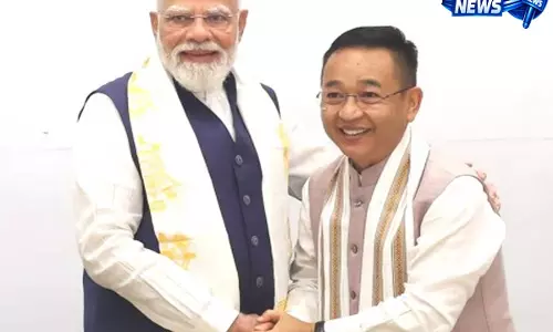 Sikkim के मुख्यमंत्री ने NDA बैठक में लिया हिस्सा, पीएम मोदी को दी ऐतिहासिक उपलब्धि पर बधाई Sikkim के मुख्यमंत्री ने NDA बैठक में लिया हिस्सा, पीएम मोदी को दी ऐतिहासिक उपलब्धि पर बधाई