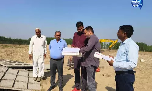Haryana में बाढ़ से बचाव की तैयारियों का निरीक्षण Haryana में बाढ़ से बचाव की तैयारियों का निरीक्षण