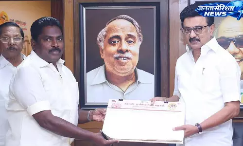 पूर्व AIADMK मंत्री पी. बेंजामिन DMK में शामिल, कई पदाधिकारी भी साथ आए