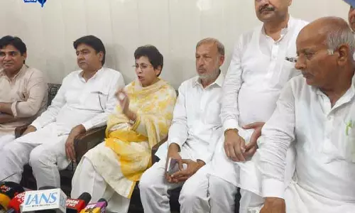 Yamunanagar BJP पर कुमारी शैलजा ने लगाए वोट कटौती के आरोप Yamunanagar BJP पर कुमारी शैलजा ने लगाए वोट कटौती के आरोप