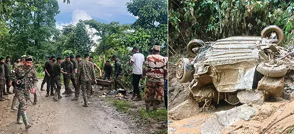 Arunachal: भूस्खलन के कारण हुए सड़क हादसे में 3 लोगों की मौत, 2 घायल