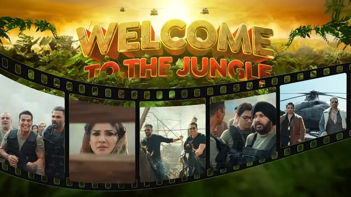 अक्षय कुमार और सुनील शेट्टी की फिल्म ‘वेलकम टू द जंगल’ के ट्रेलर ने बढ़ाई उत्सुकता अक्षय कुमार और सुनील शेट्टी की फिल्म ‘वेलकम टू द जंगल’ के ट्रेलर ने बढ़ाई उत्सुकता