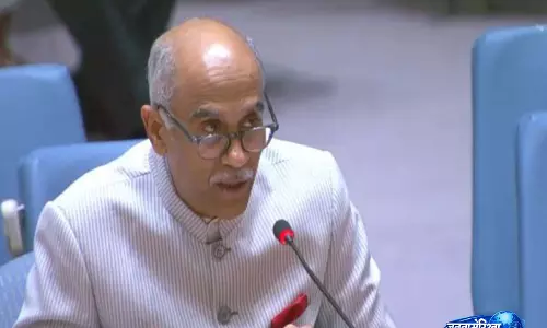 India ने व्यापारिक जहाजों पर हुए हमले की निंदा की, क्षेत्र और उसके बाहर स्थायी शांति का आह्वान किया India ने व्यापारिक जहाजों पर हुए हमले की निंदा की, क्षेत्र और उसके बाहर स्थायी शांति का आह्वान किया