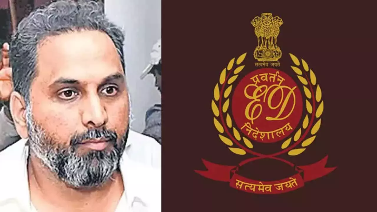 Andhra: ED ने AP शराब घोटाले मामले में राज कासीरेड्डी को गिरफ़्तार किया Andhra: ED ने AP शराब घोटाले मामले में राज कासीरेड्डी को गिरफ़्तार किया