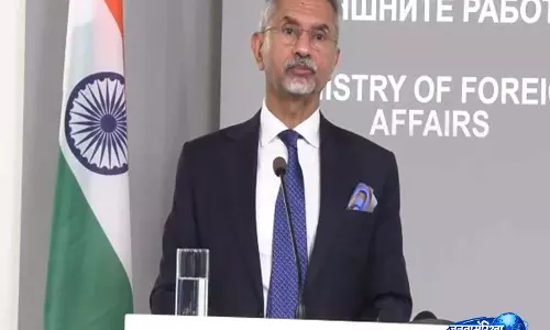 युद्ध का युग नहीं: प्रमुख वैश्विक संघर्षों के बीच EAM जयशंकर ने बातचीत, कूटनीति का आह्वान किया युद्ध का युग नहीं: प्रमुख वैश्विक संघर्षों के बीच EAM जयशंकर ने बातचीत, कूटनीति का आह्वान किया