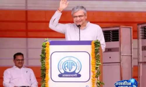 अश्विनी वैष्णव ने जैसलमेर के रामगढ़ में 20 किलोवाट आकाशवाणी FM ट्रांसमीटर का किया उद्घाटन अश्विनी वैष्णव ने जैसलमेर के रामगढ़ में 20 किलोवाट आकाशवाणी FM ट्रांसमीटर का किया उद्घाटन