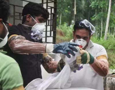 केरल में निपाह वायरस का नया मामला, कोझिकोड में 43 वर्षीय व्यक्ति संक्रमित, स्वास्थ्य विभाग अलर्ट केरल में निपाह वायरस का नया मामला, कोझिकोड में 43 वर्षीय व्यक्ति संक्रमित, स्वास्थ्य विभाग अलर्ट