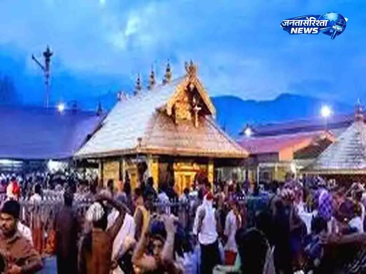 Sabarimala में सोने की चोरी: चोरी किए गए सोने की जगह सोने की पतली परत लगाई गई