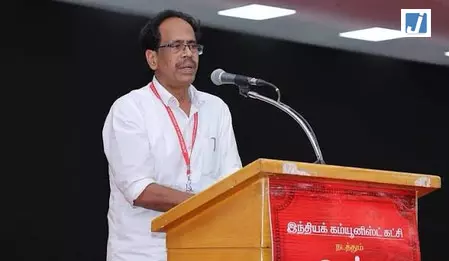 तमिलनाडु में बदले समीकरण, डीएमके के साथ जाने की संभावना नहीं: सीपीआई तमिलनाडु में बदले समीकरण, डीएमके के साथ जाने की संभावना नहीं: सीपीआई