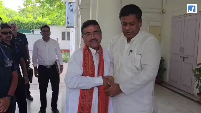 बंगाल के मुख्यमंत्री का स्वागत, सुकांत मजूमदार ने दी शुभकामनाएं बंगाल के मुख्यमंत्री का स्वागत, सुकांत मजूमदार ने दी शुभकामनाएं