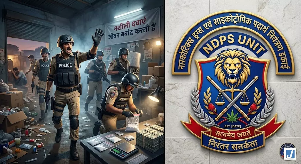 NDPS रेड के बीच साउथ अफ्रीकी महिला ने चौथी मंजिल से लगाई छलांग, मौत