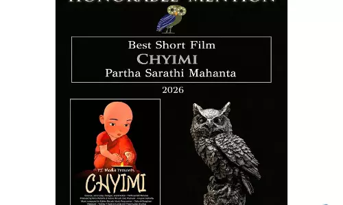 Chyimi को एथेंस मैराथन फ़िल्म अवॉर्ड्स में सम्मानजनक उल्लेख मिला Chyimi को एथेंस मैराथन फ़िल्म अवॉर्ड्स में सम्मानजनक उल्लेख मिला