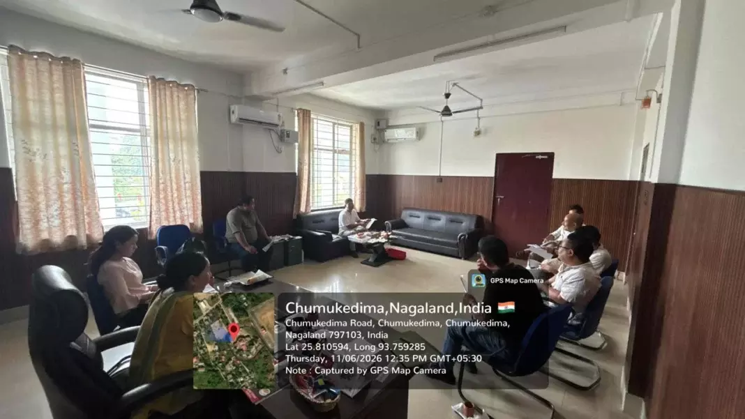 Chumoukedima में वार्ड 11 के चुनाव से पहले ट्रेनिंग प्रोग्राम आयोजित किया
