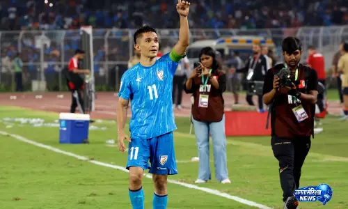 उनकी कप्तानी करना सौभाग्य की बात है: Bhaichung Bhutia ने सुनील छेत्री की विरासत की सराहना की उनकी कप्तानी करना सौभाग्य की बात है: Bhaichung Bhutia ने सुनील छेत्री की विरासत की सराहना की