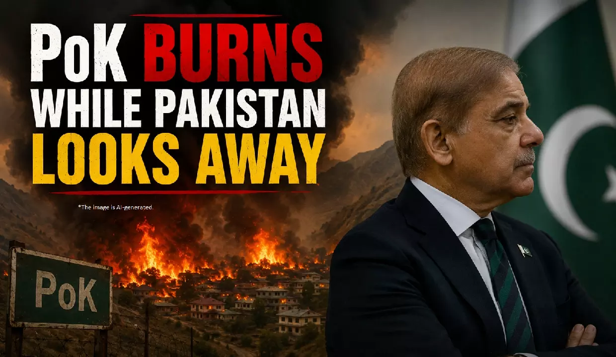 PoK जल रहा है और पाकिस्तान ने आँखें मूँद रखी PoK जल रहा है और पाकिस्तान ने आँखें मूँद रखी