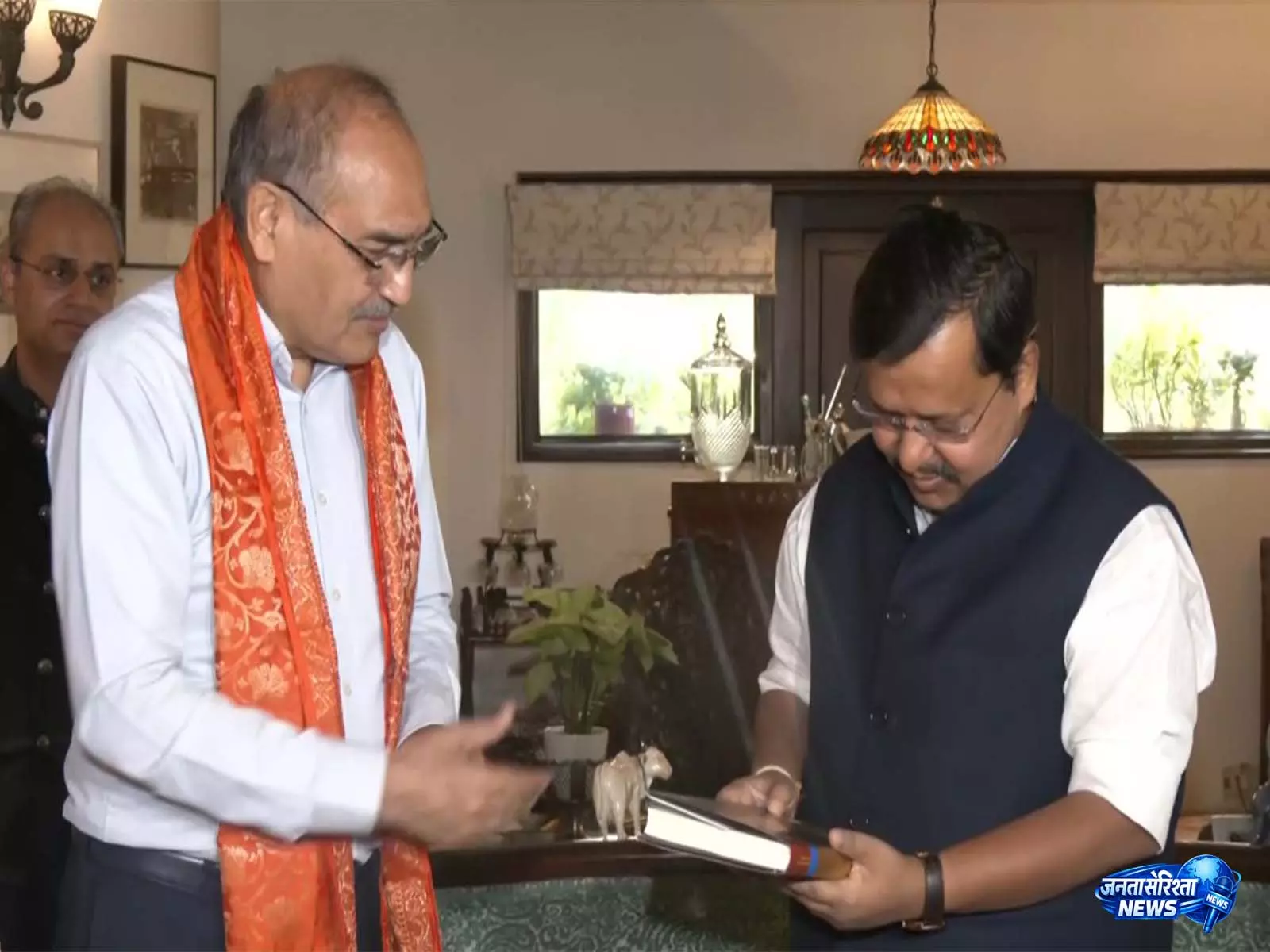 बीजेपी अध्यक्ष नितिन नबीन की दिल्ली में FICCI चेयर और मदन लाल से मुलाकात बीजेपी अध्यक्ष नितिन नबीन की दिल्ली में FICCI चेयर और मदन लाल से मुलाकात