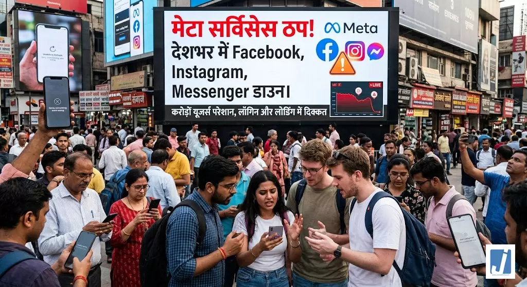 मेटा सर्विसेज ठप! दुनियाभर में Facebook, Instagram और Messenger डाउन मेटा सर्विसेज ठप! दुनियाभर में Facebook, Instagram और Messenger डाउन