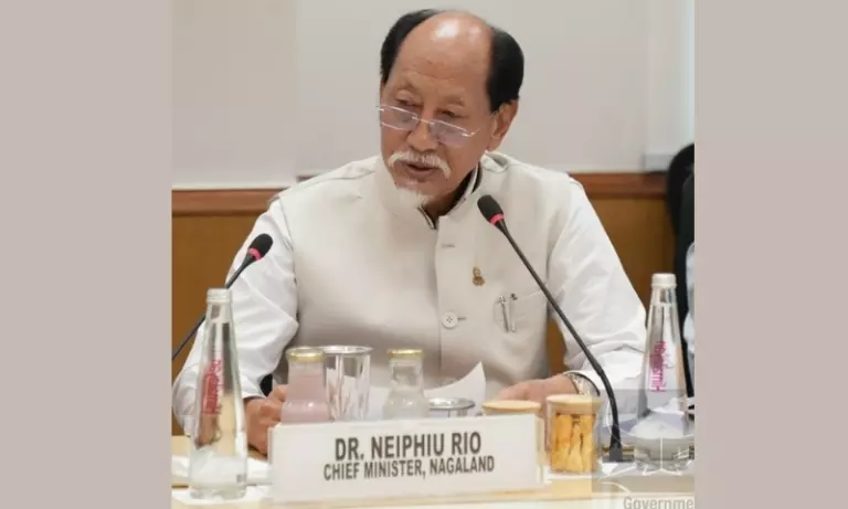 नीति आयोग की बैठक में नागालैंड के मुद्दे उठाए गए