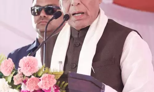 हैदराबाद: एयर फोर्स एकेडमी में पासिंग आउट परेड, राजनाथ सिंह ट्रेनीज को देंगे प्रेसिडेंट कमीशन